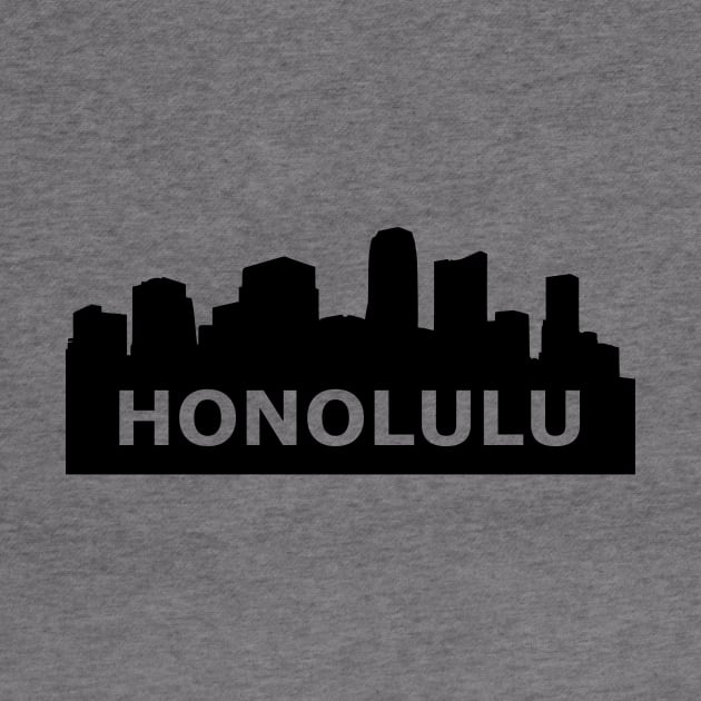 Honolulu Skyline by gulden